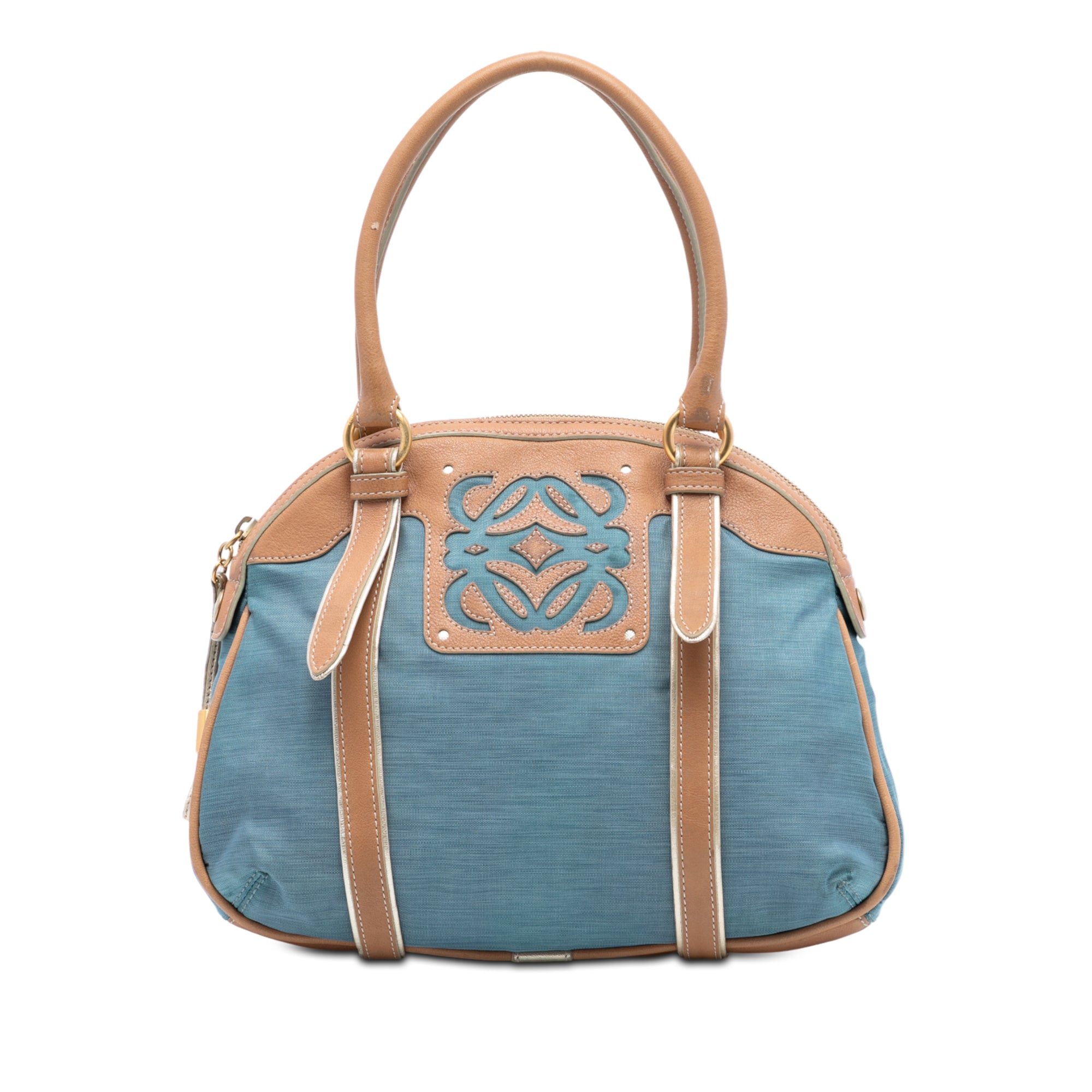 Anagram Jacquard Top Handle Bag - Image 1