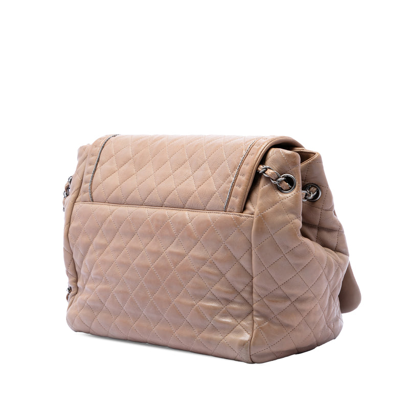 Large Quilted Calfskin Istanbul Accordion Flap - Image 2
