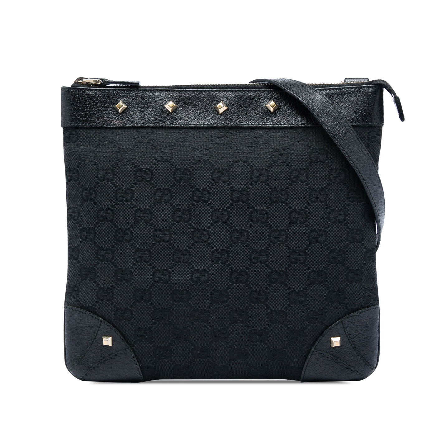 GG Canvas Nailhead Crossbody - Image 1