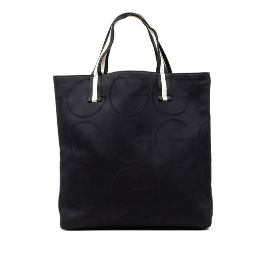Canvas G Monogram Web Tote - Image 1