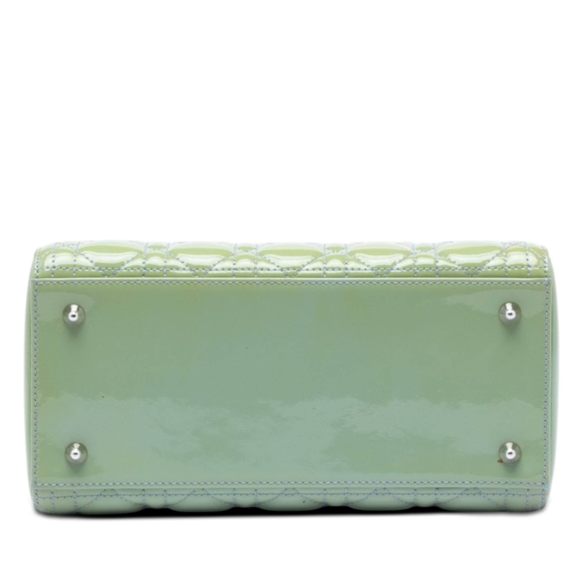 Medium Patent Cannage Lady Dior - Image 3
