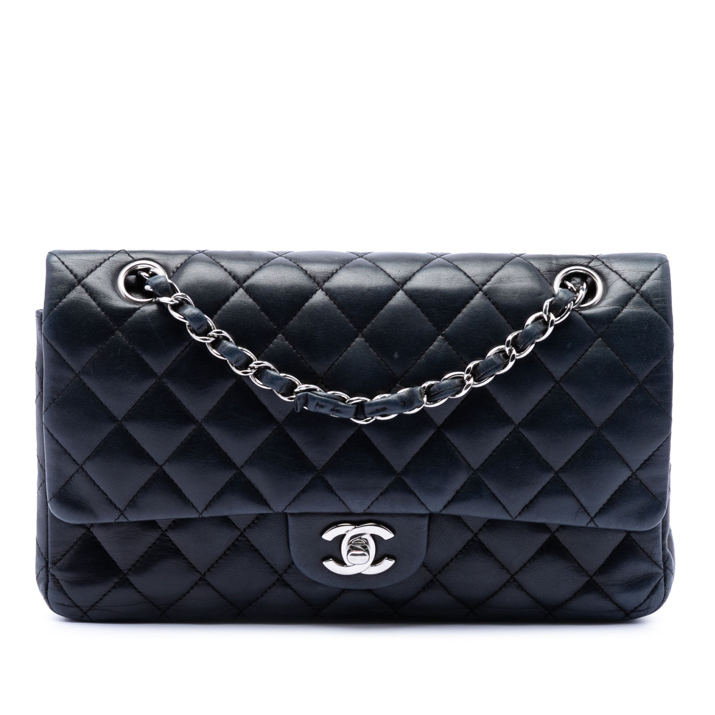 Medium Classic Lambskin Double Flap - Image 1