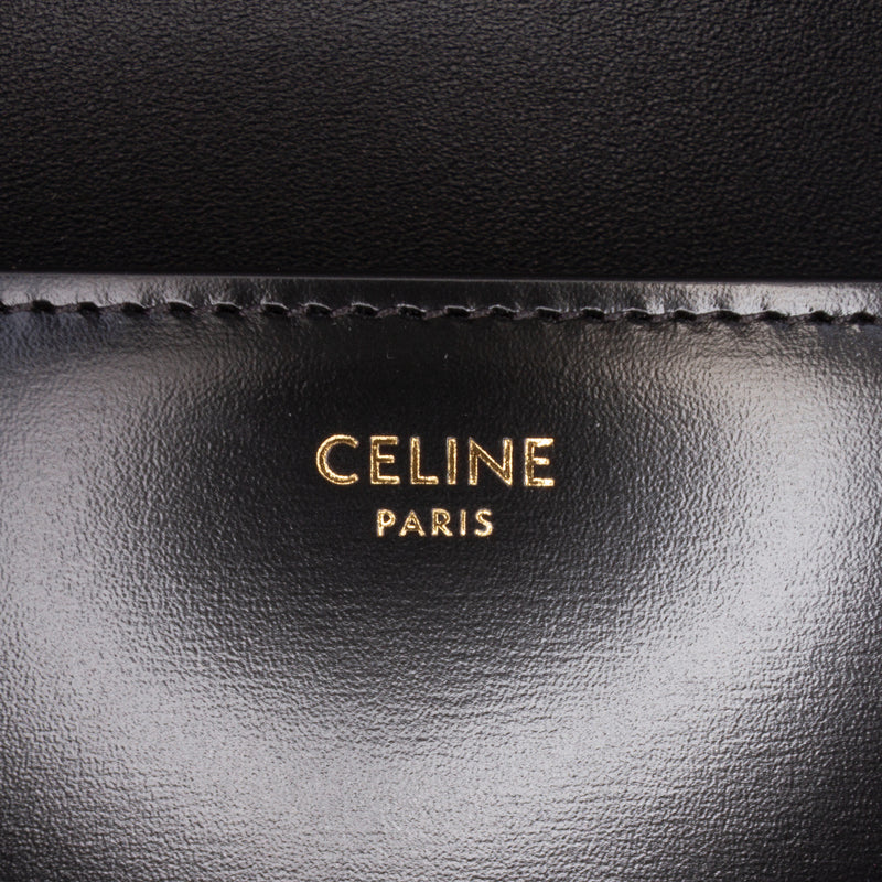 Shiny Calfskin Triomphe Claude Shoulder Bag - Image 5