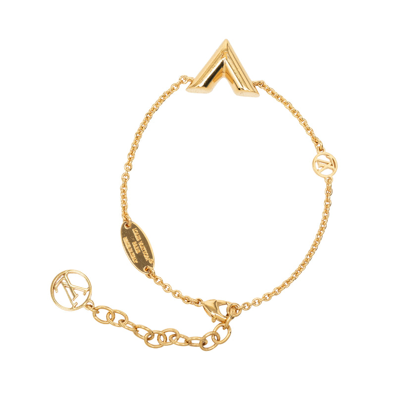 Gold Plated Essential V Bracelet - Image 3