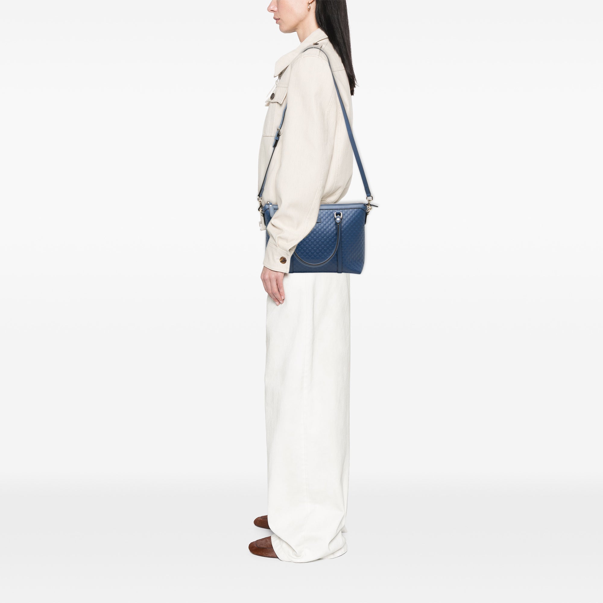 Small Microguccissima Joy Satchel - Image 7