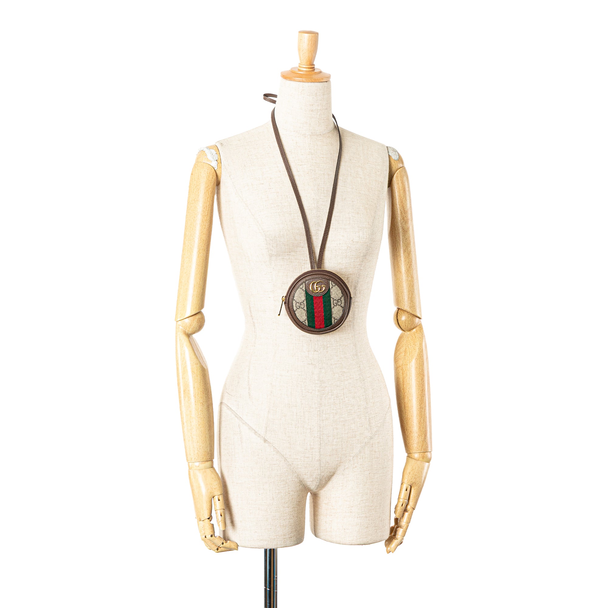 Mini GG Supreme Ophidia Round Neck Pouch - Image 11