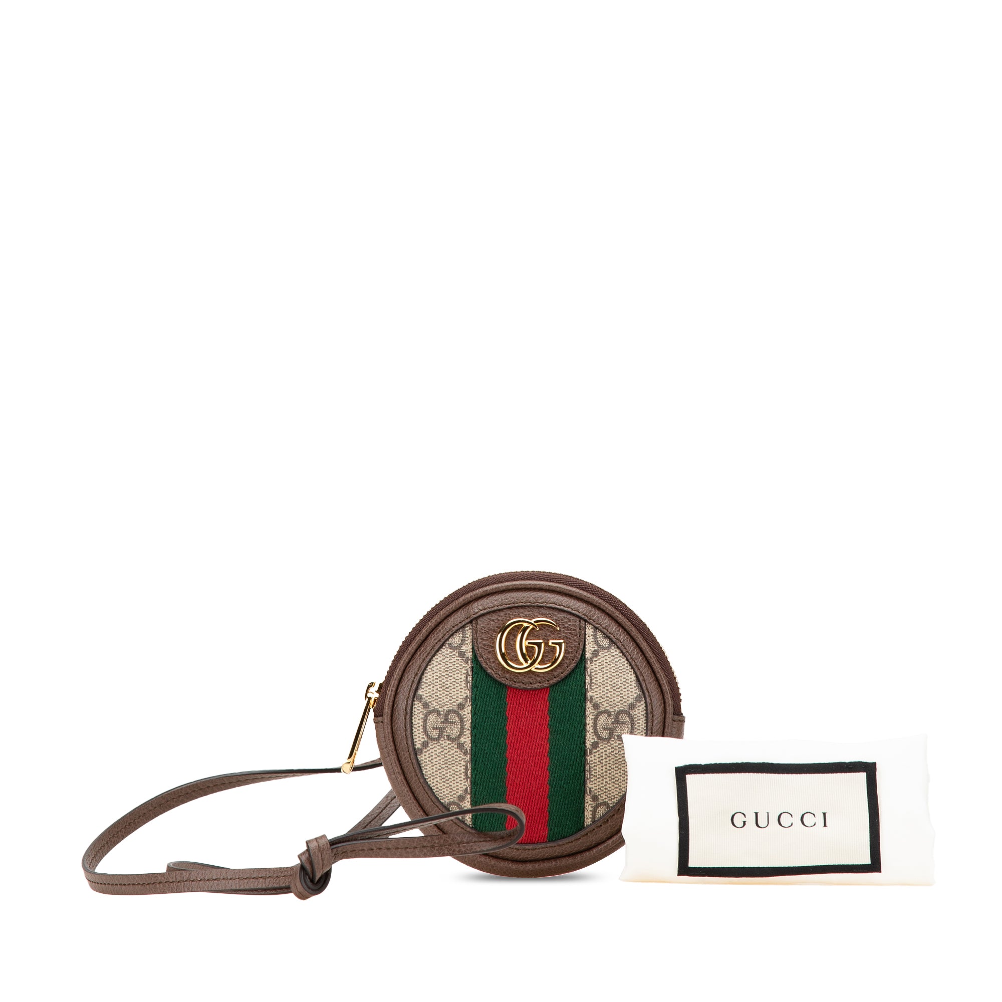 Mini GG Supreme Ophidia Round Neck Pouch - Image 12
