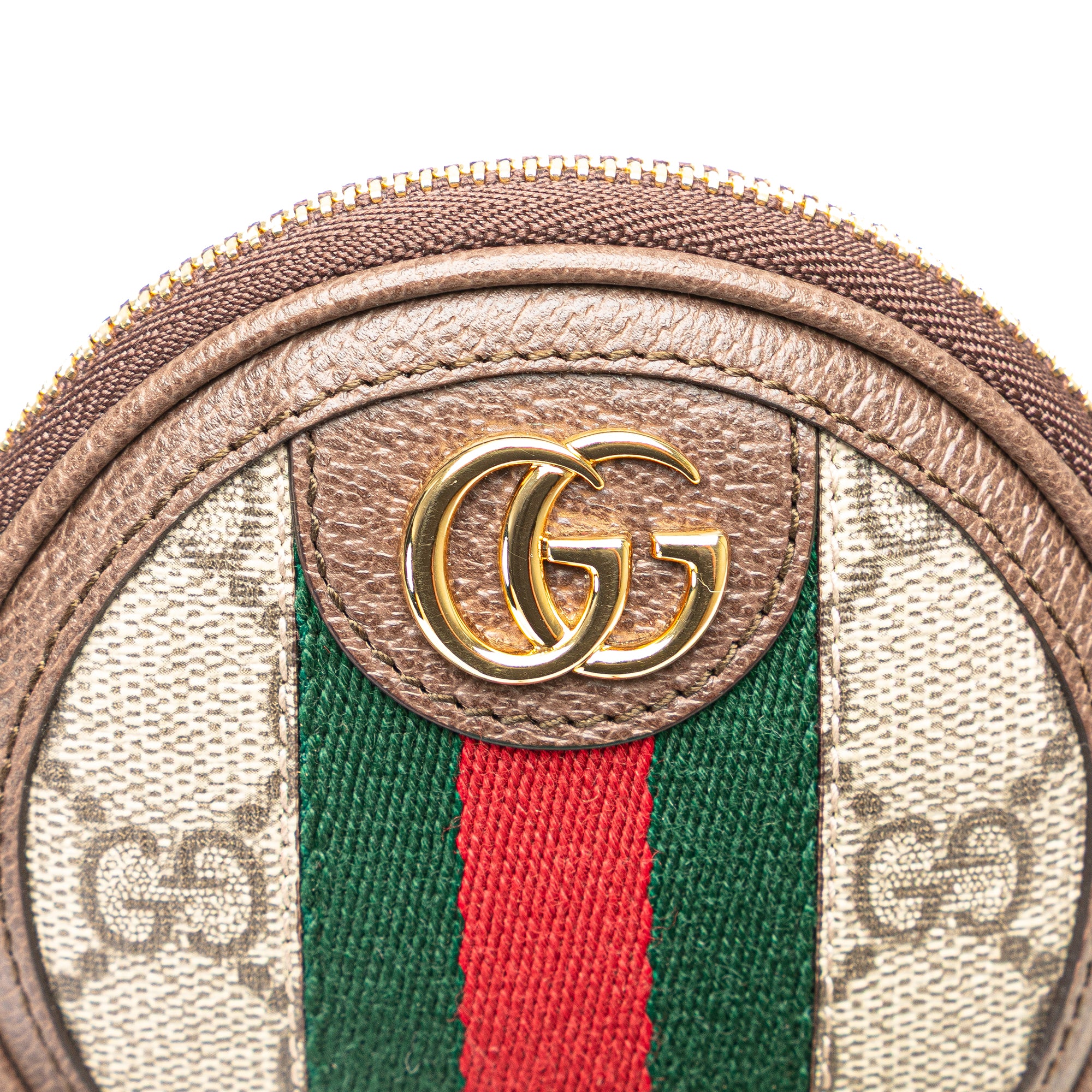 Mini GG Supreme Ophidia Round Neck Pouch - Image 8