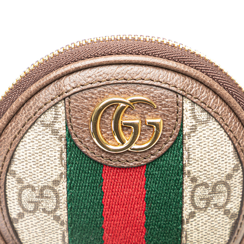 Mini GG Supreme Ophidia Round Neck Pouch - Image 8
