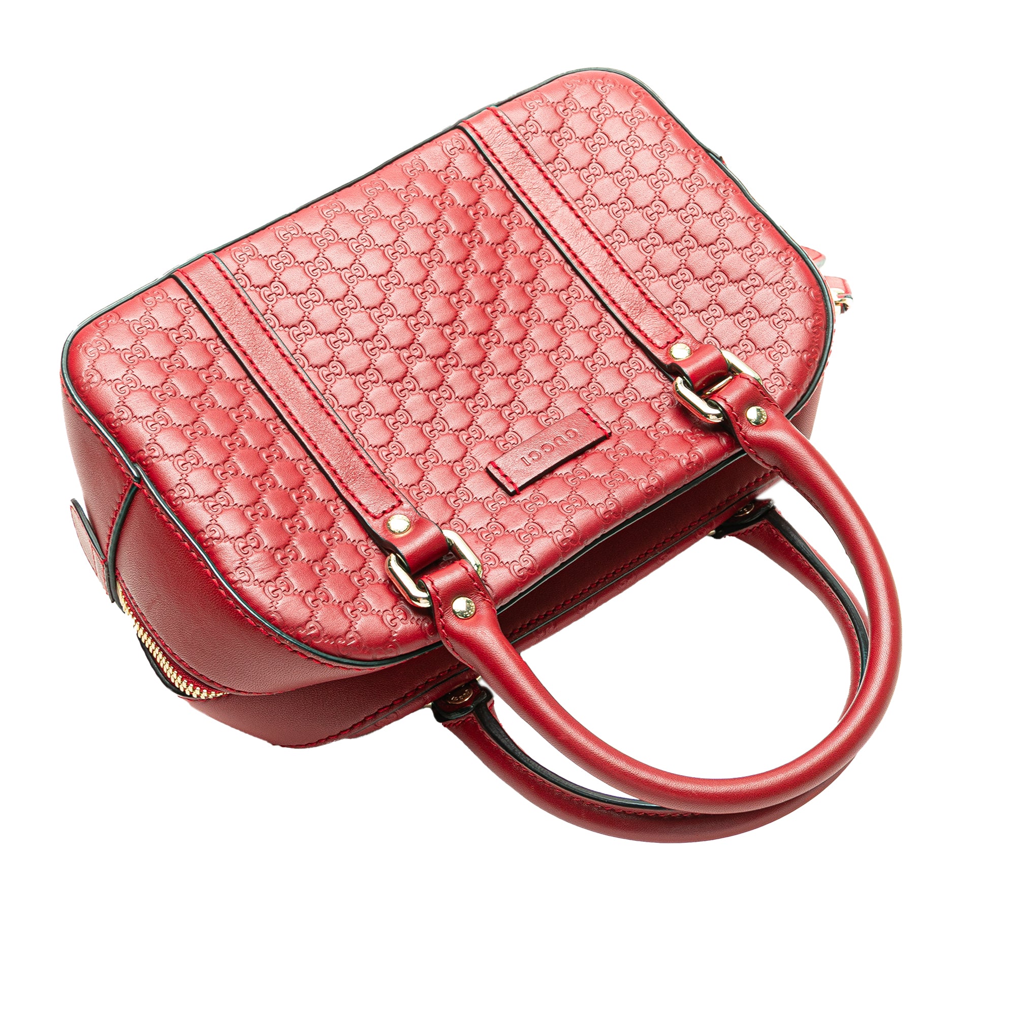 Small Microguccissima Bree Satchel - Image 10