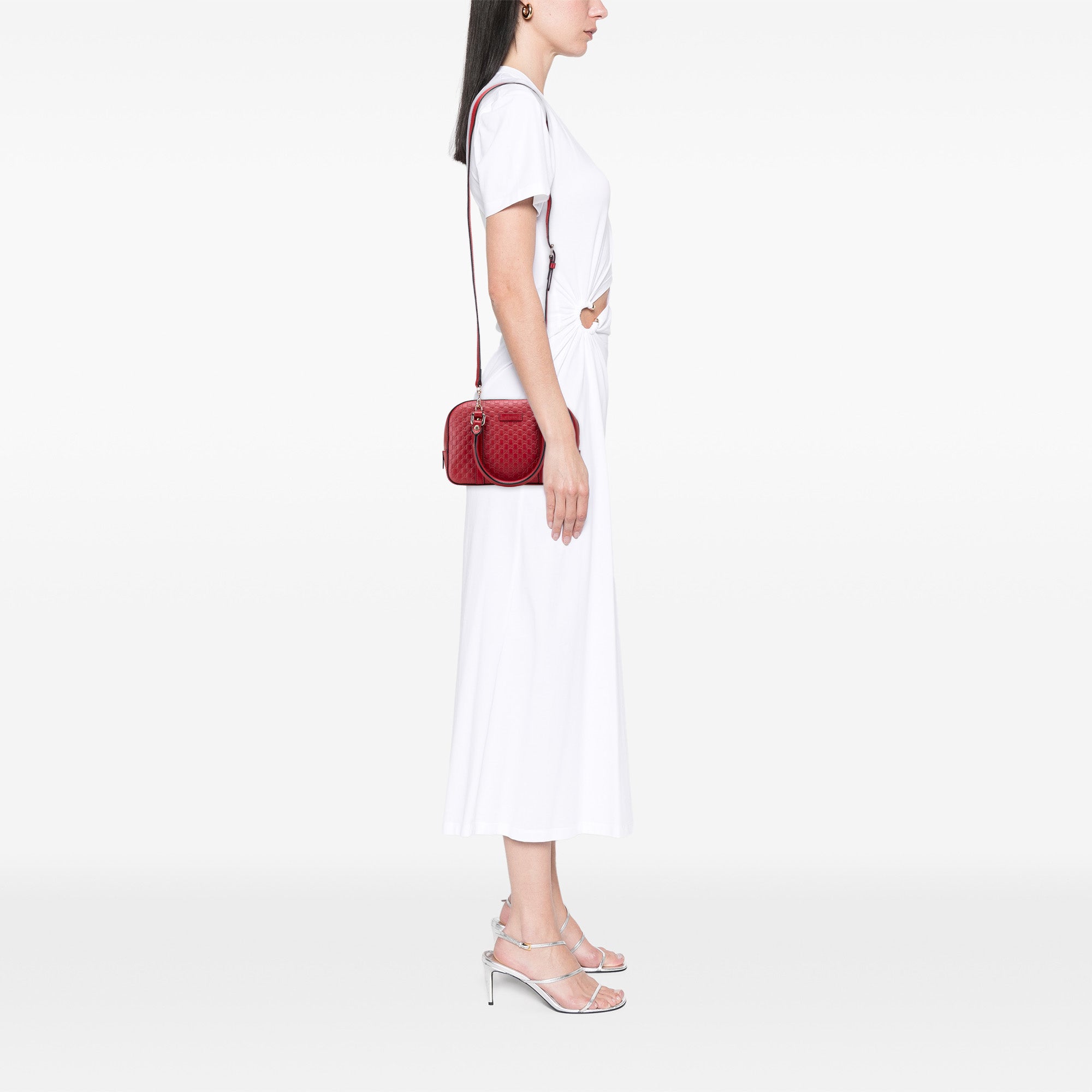 Small Microguccissima Bree Satchel - Image 11