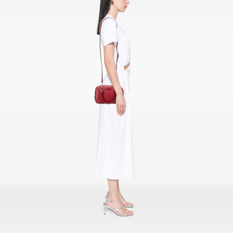 Small Microguccissima Bree Satchel - Image 11
