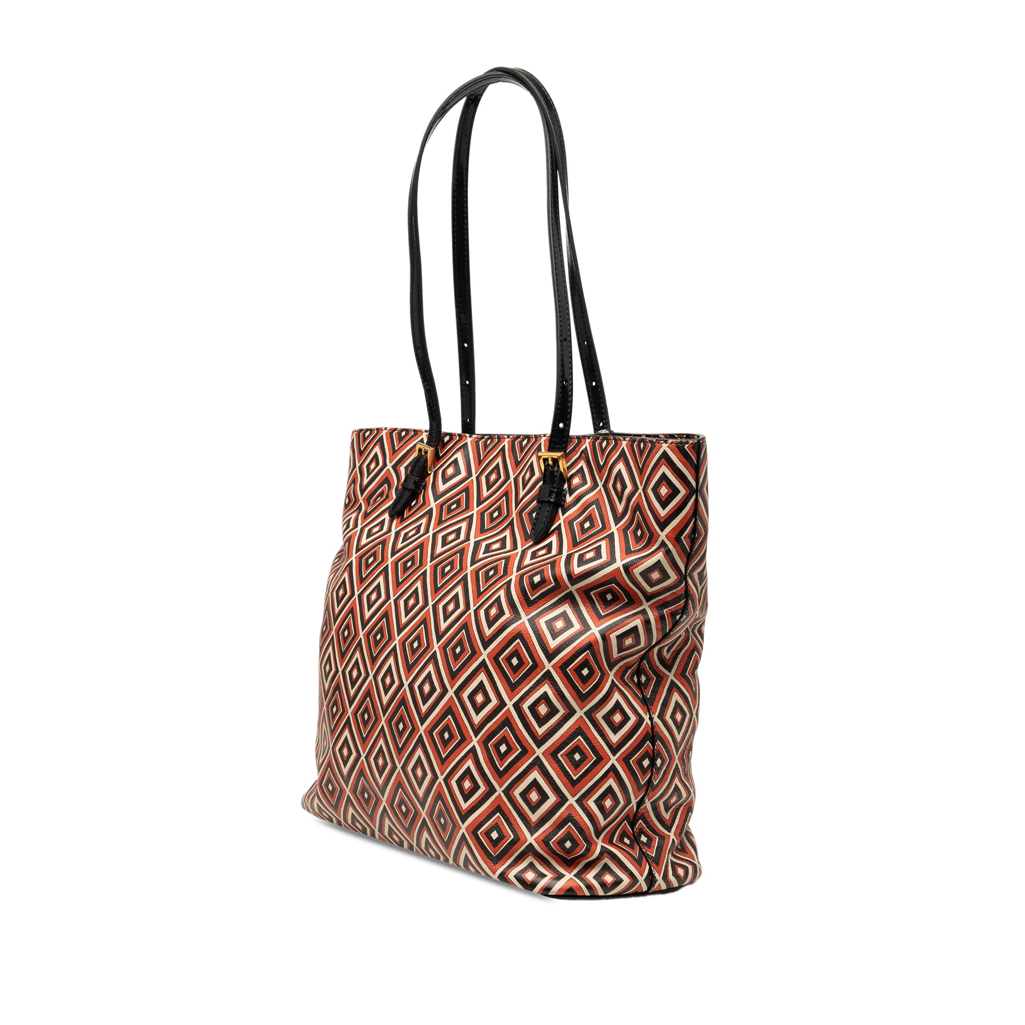 Saffiano Diamond Print Tote - Image 2