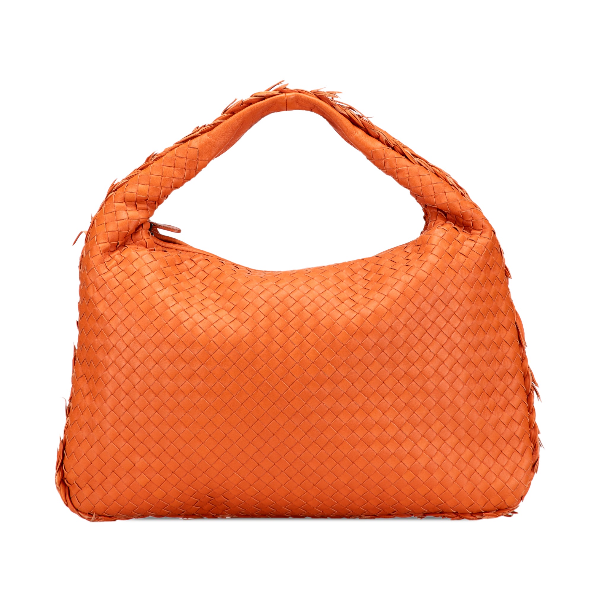 Medium Nappa Intrecciato Fuzzy Veneta Hobo - Image 1