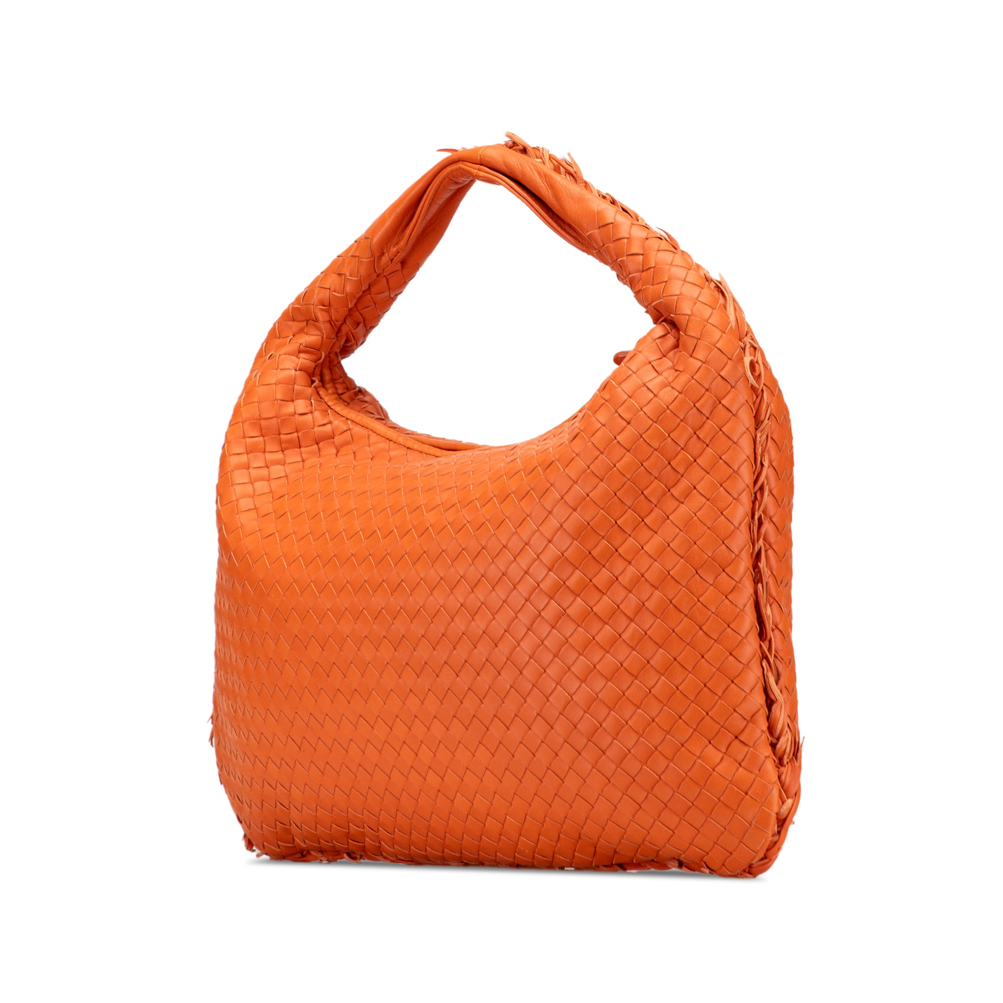 Medium Nappa Intrecciato Fuzzy Veneta Hobo - Image 2