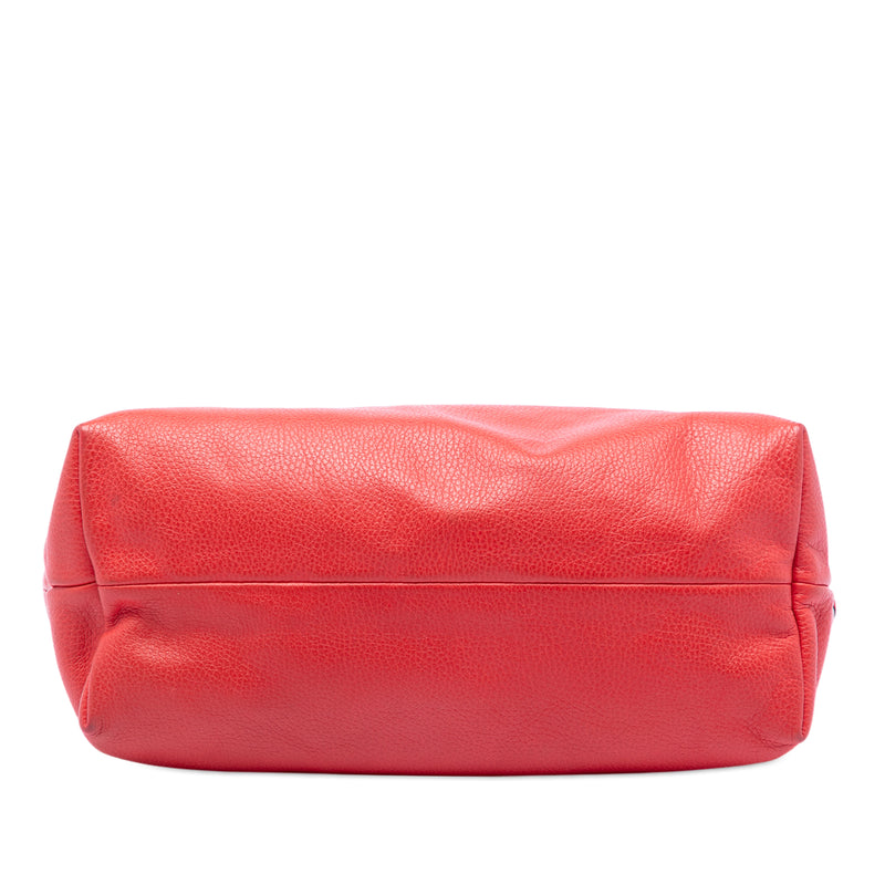 Leather Bamboo Tassel Tote - Image 3