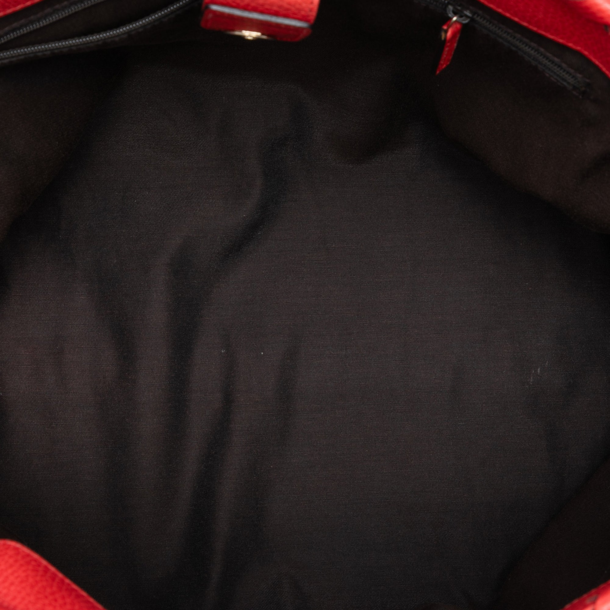 Leather Bamboo Tassel Tote - Image 4