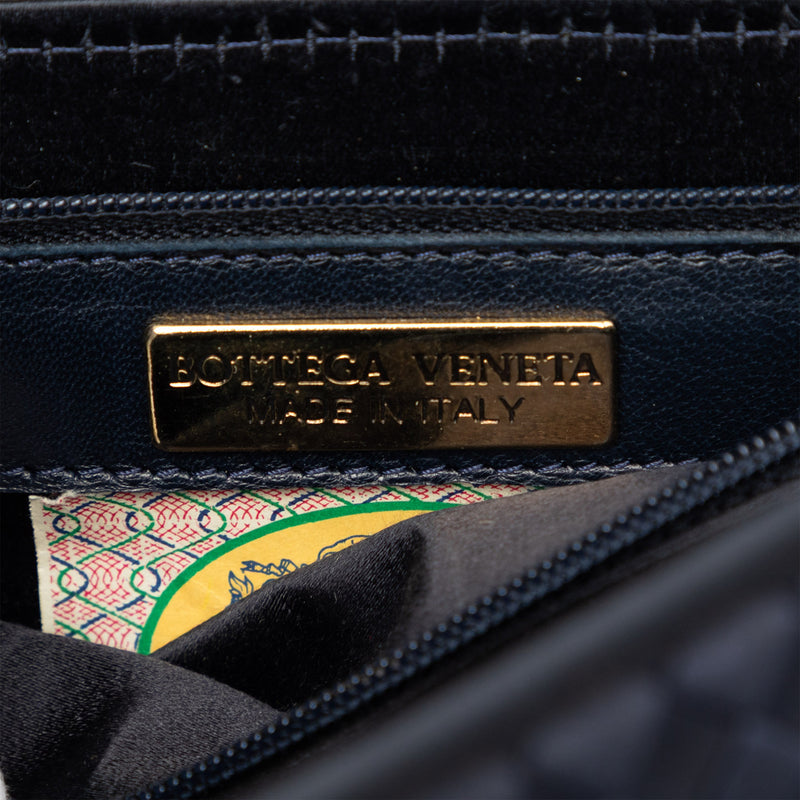 Satin Intrecciato Shoulder Bag - Image 5