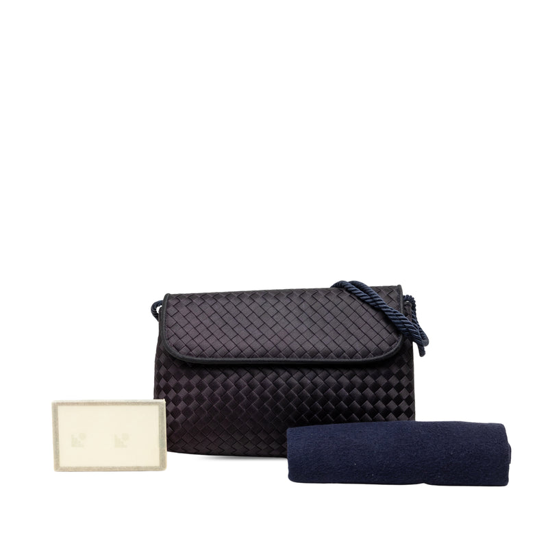 Satin Intrecciato Shoulder Bag - Image 7
