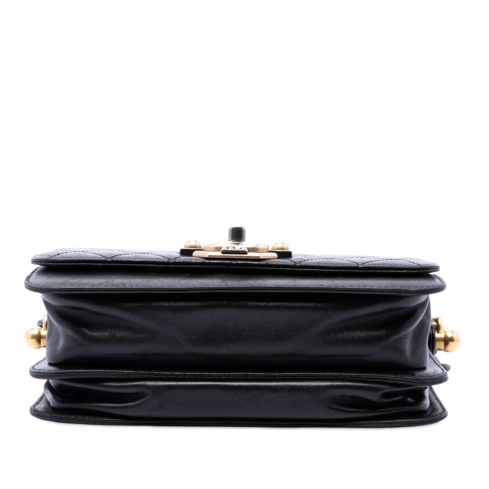 Paris Cosmopolite Medium Quilted Lambskin Ritz Flap - Image 3