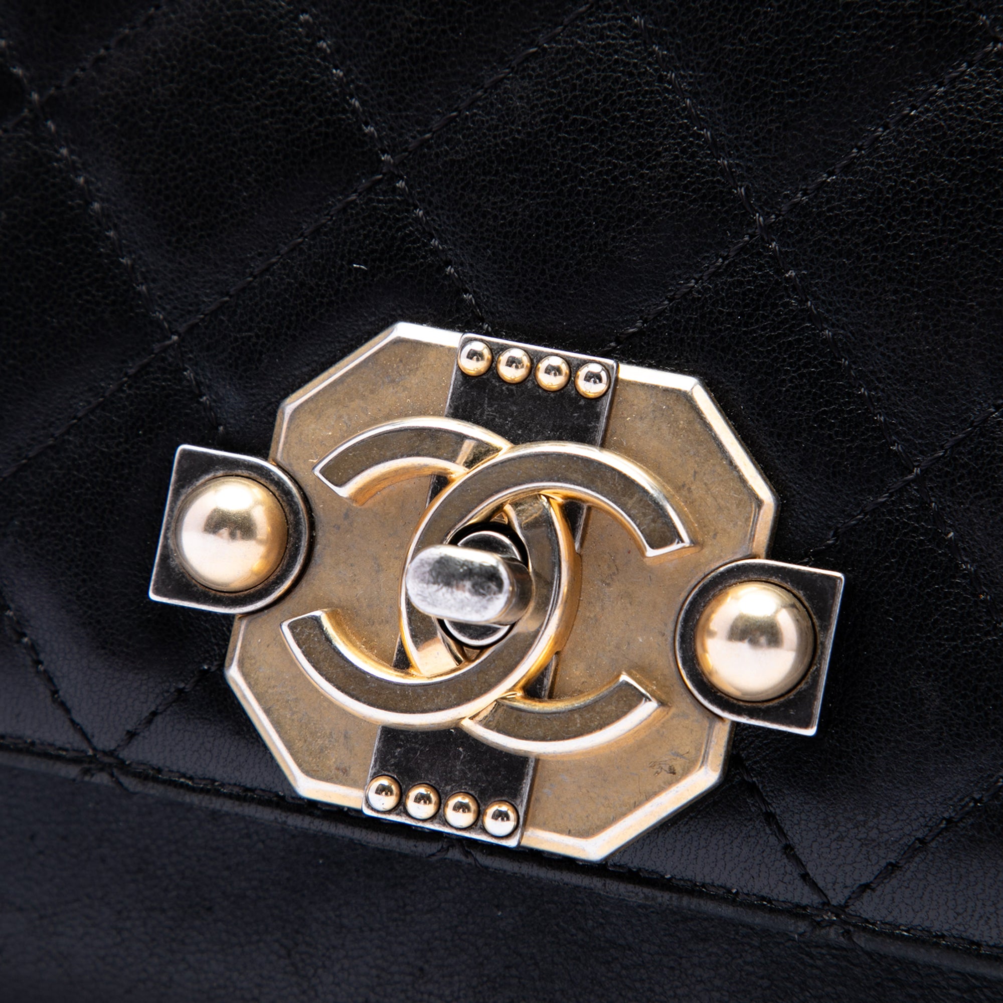 Paris Cosmopolite Medium Quilted Lambskin Ritz Flap - Image 5