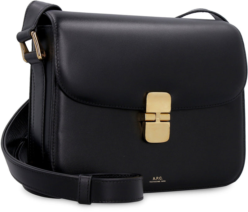 A.p.c. Grace Crossbody Bag — Black