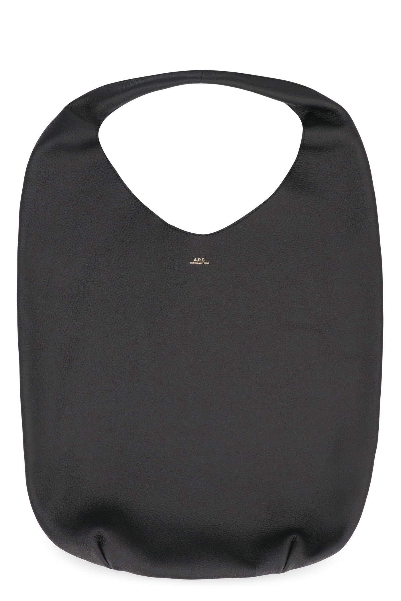 A.p.c. Neige Tote Bag — Black Cow Hide
