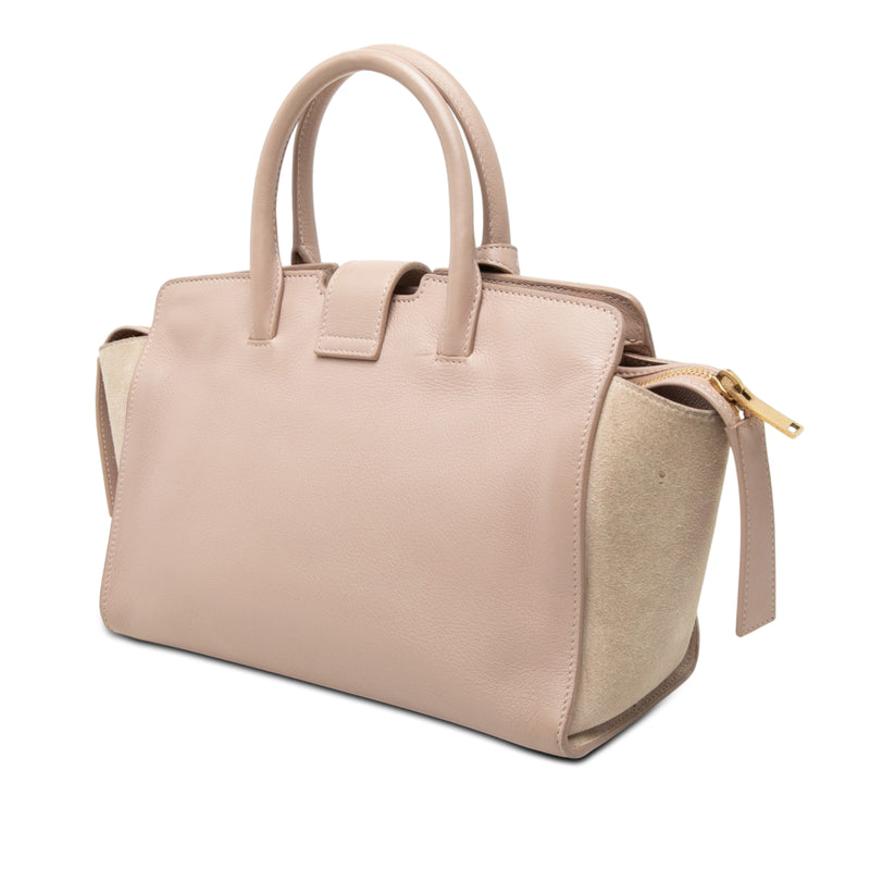 Baby Leather Monogram Downtown Cabas Satchel - Image 2