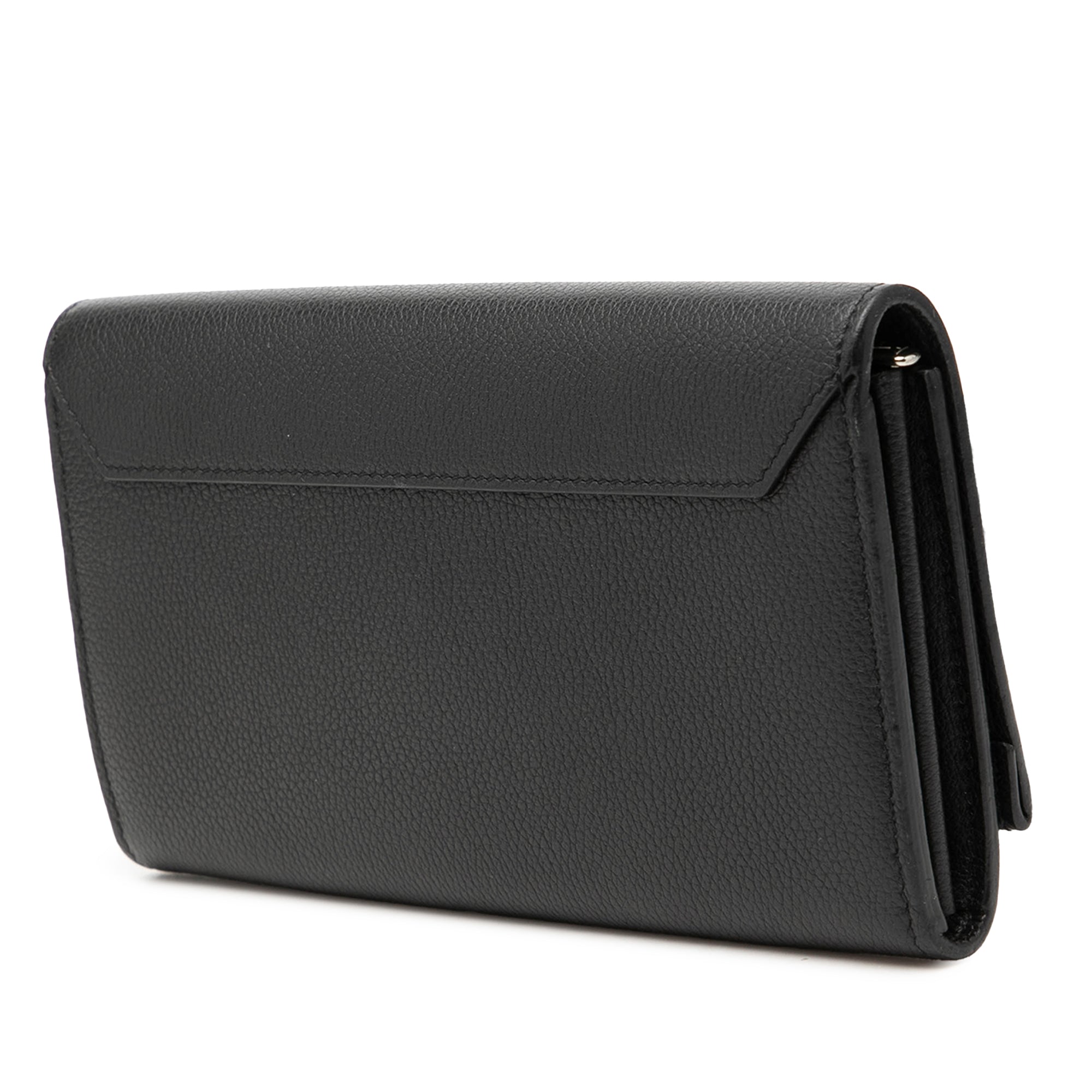 Leather Lockme II Long Wallet - Image 2
