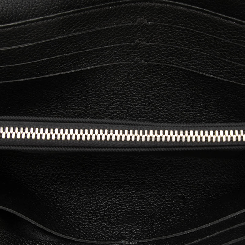 Leather Lockme II Long Wallet - Image 4