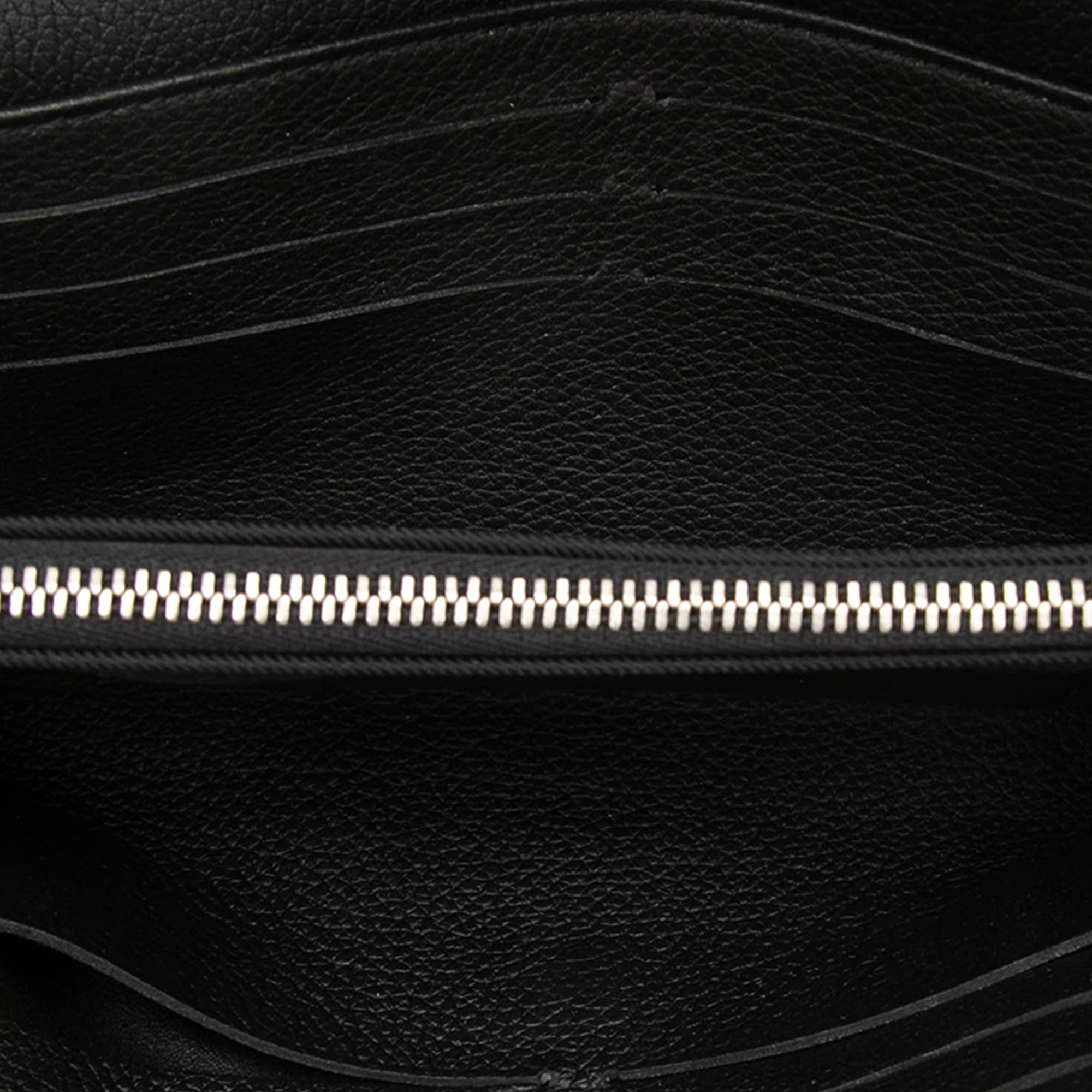 Leather Lockme II Long Wallet - Image 4