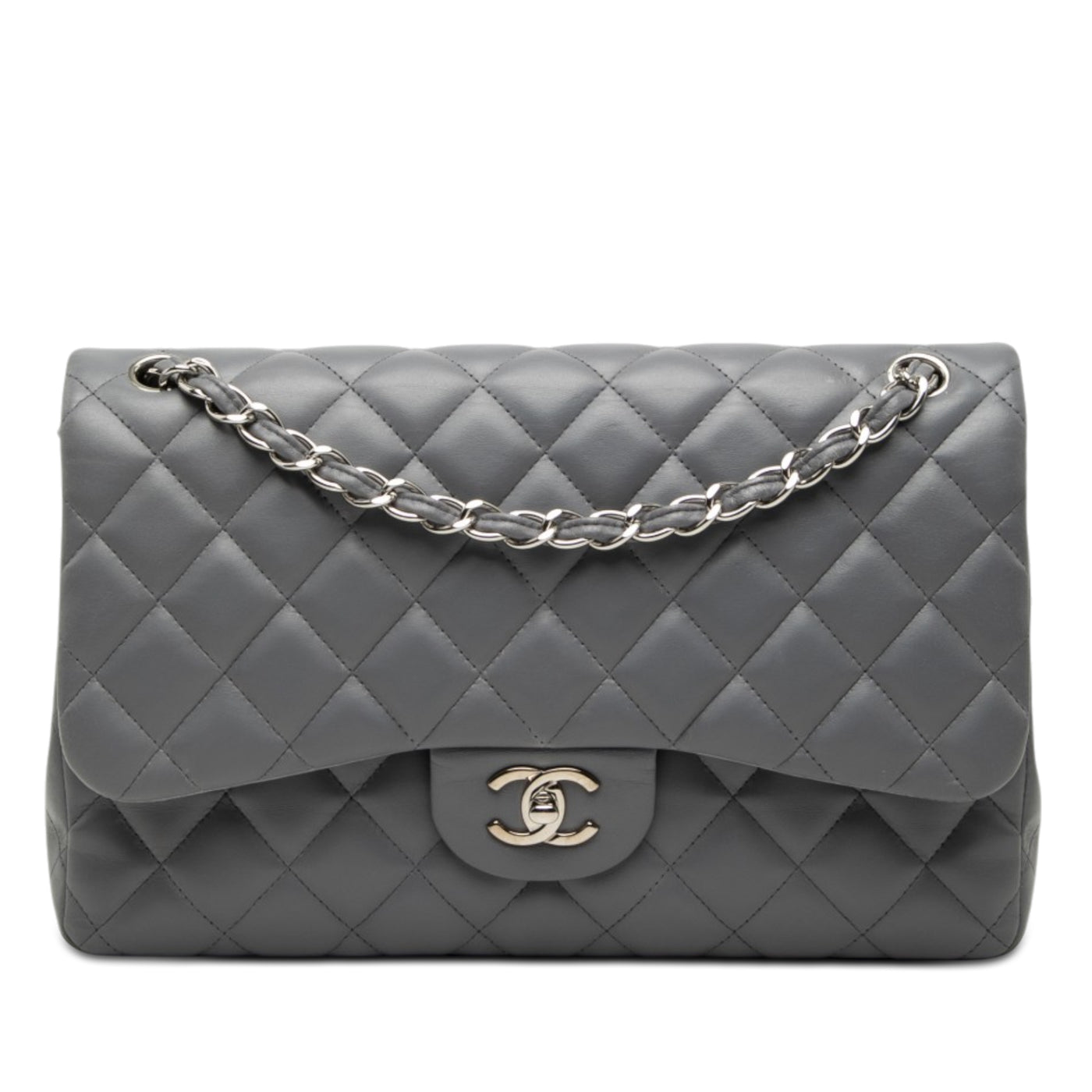 Jumbo Classic Lambskin Double Flap - Image 1