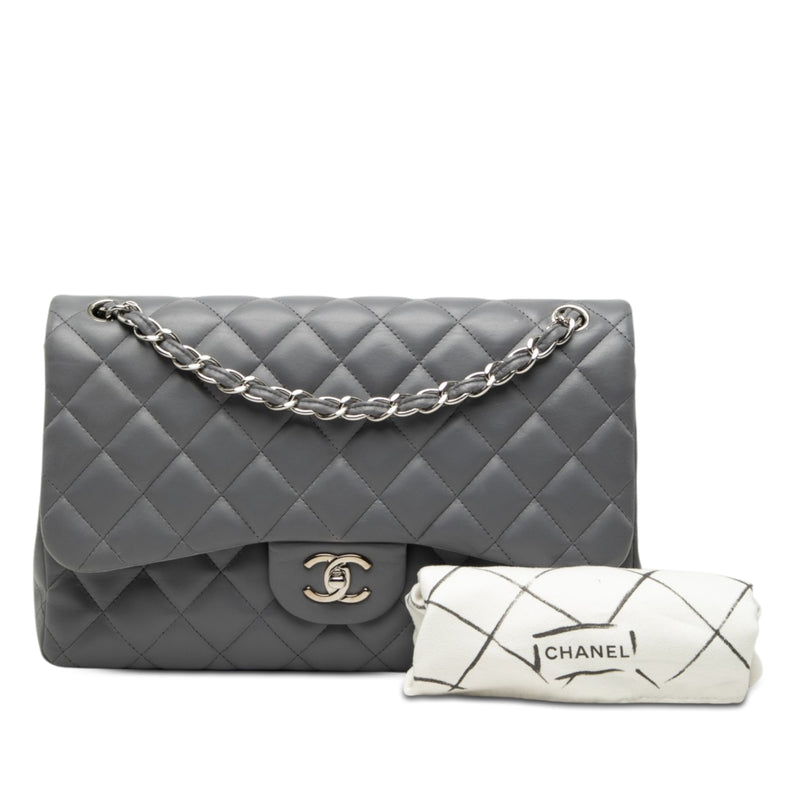 Jumbo Classic Lambskin Double Flap - Image 9