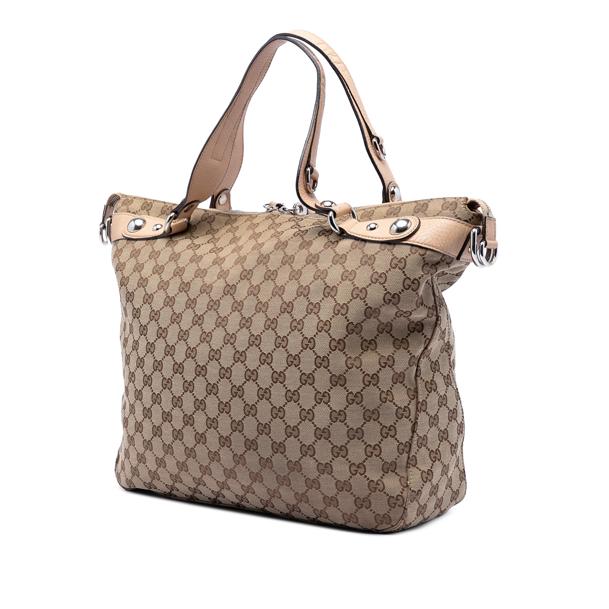 Large GG Canvas Icon Bit Satchel - Image 2