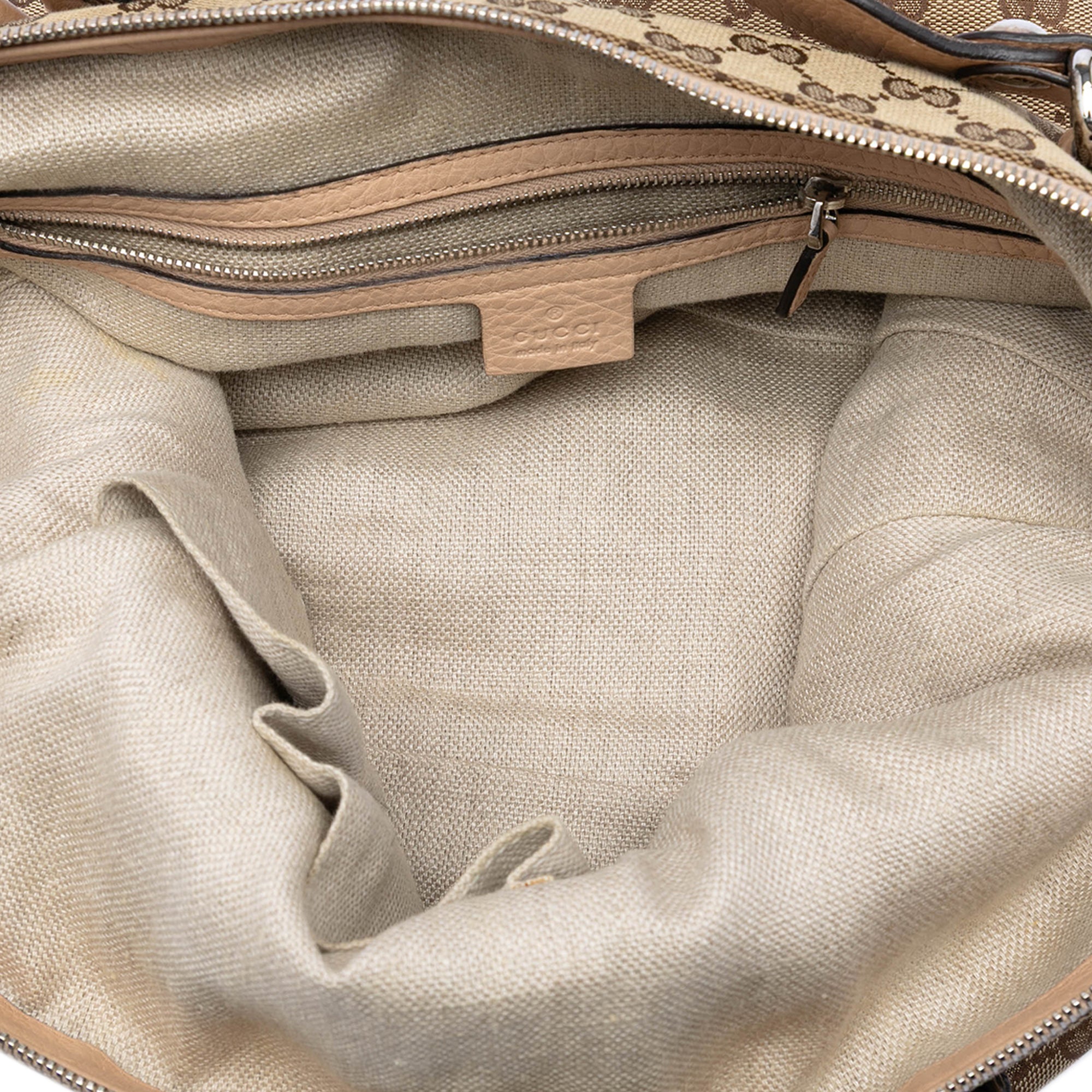 Large GG Canvas Icon Bit Satchel - Image 4