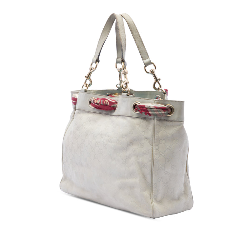 Large Guccissima Positano Scarf Tote - Image 2