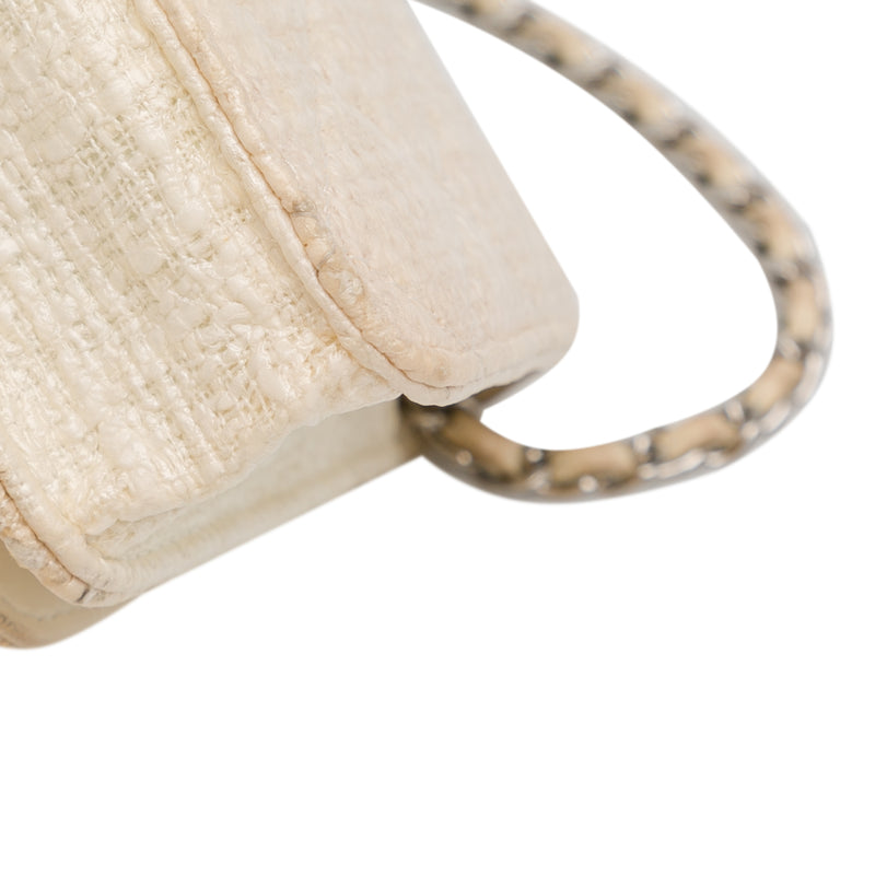 CC Coated Tweed Wallet On Chain - Image 11
