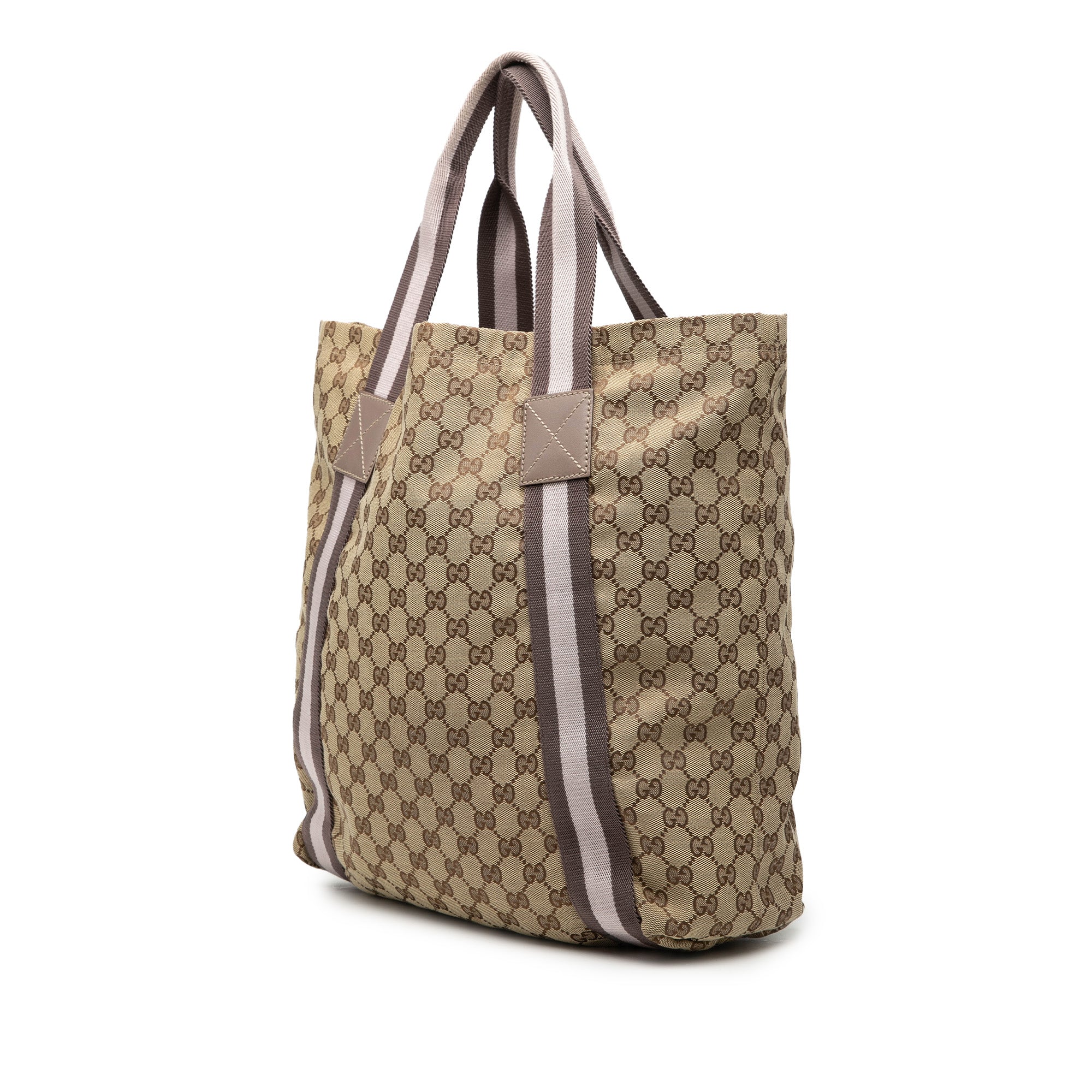GG Canvas Web Tote - Image 2