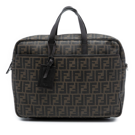 Zucca Coated Canvas Business Bag - Image 1