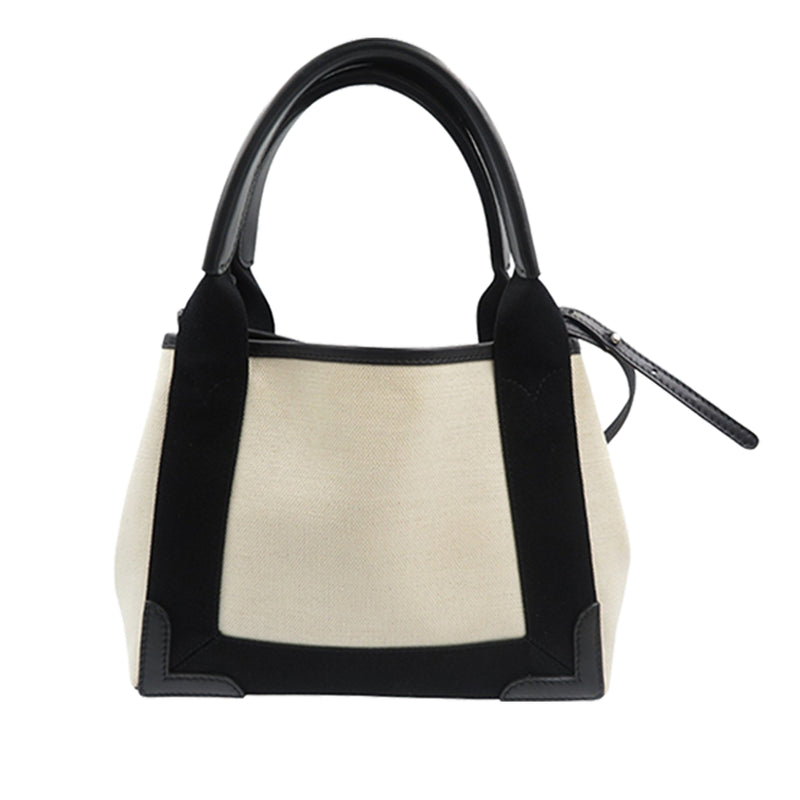 Canvas Navy Cabas XS - Image 2