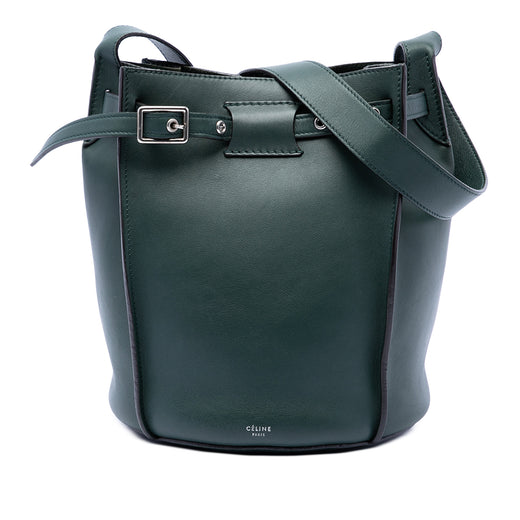 Leather Big Bag Bucket Crossbody - Image 1