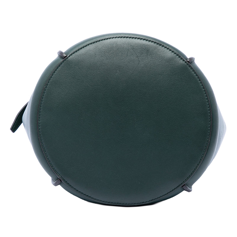 Leather Big Bag Bucket Crossbody - Image 3