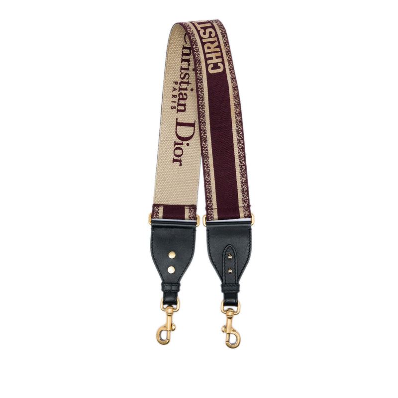 Embroidered Canvas Bag Strap - Image 3