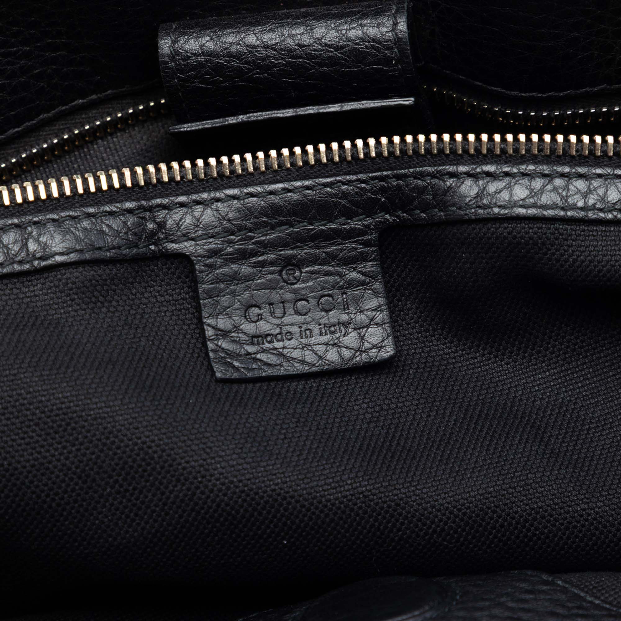 Large Calfskin Bamboo Shopper Satchel - Image 5