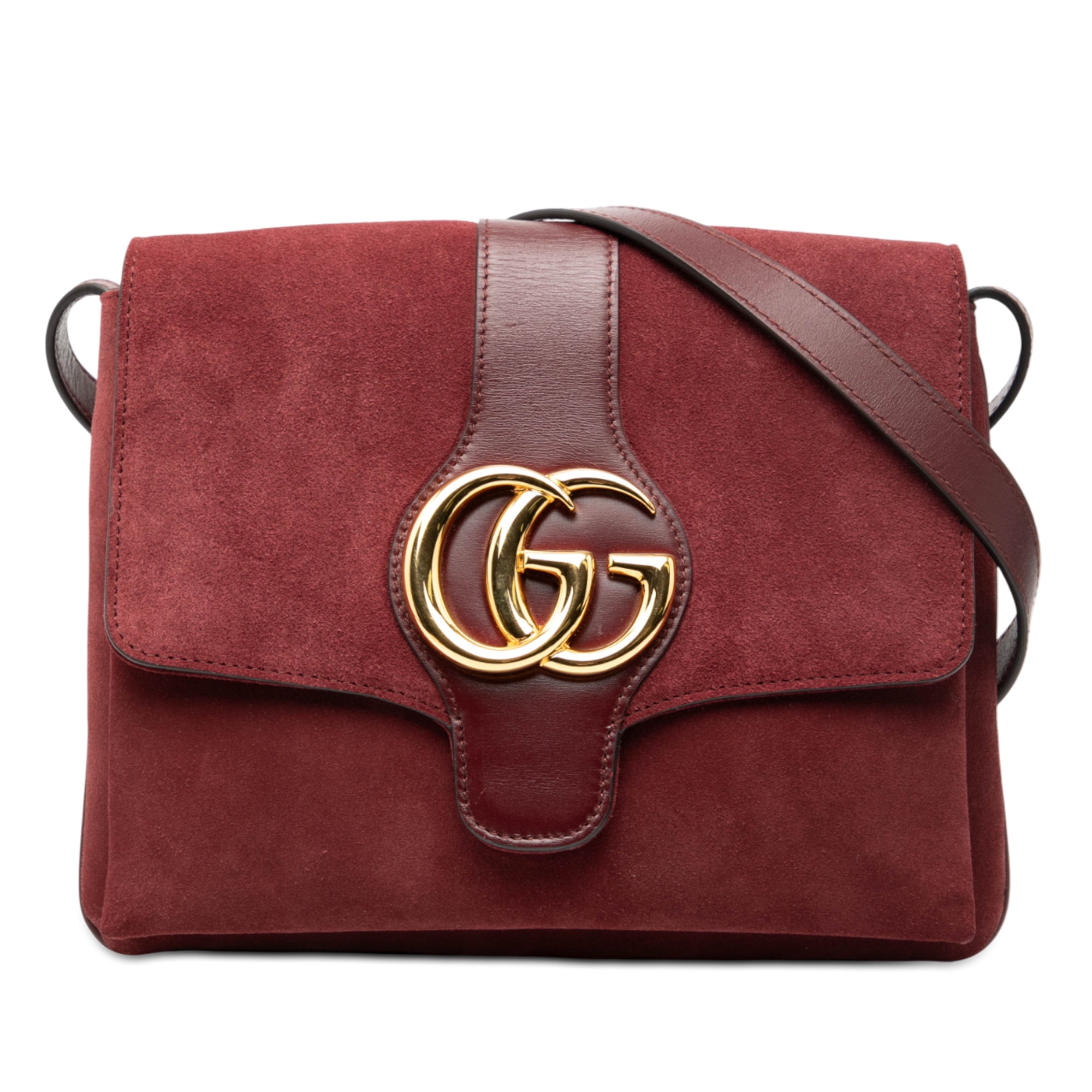 Medium Suede Arli Crossbody - Image 1