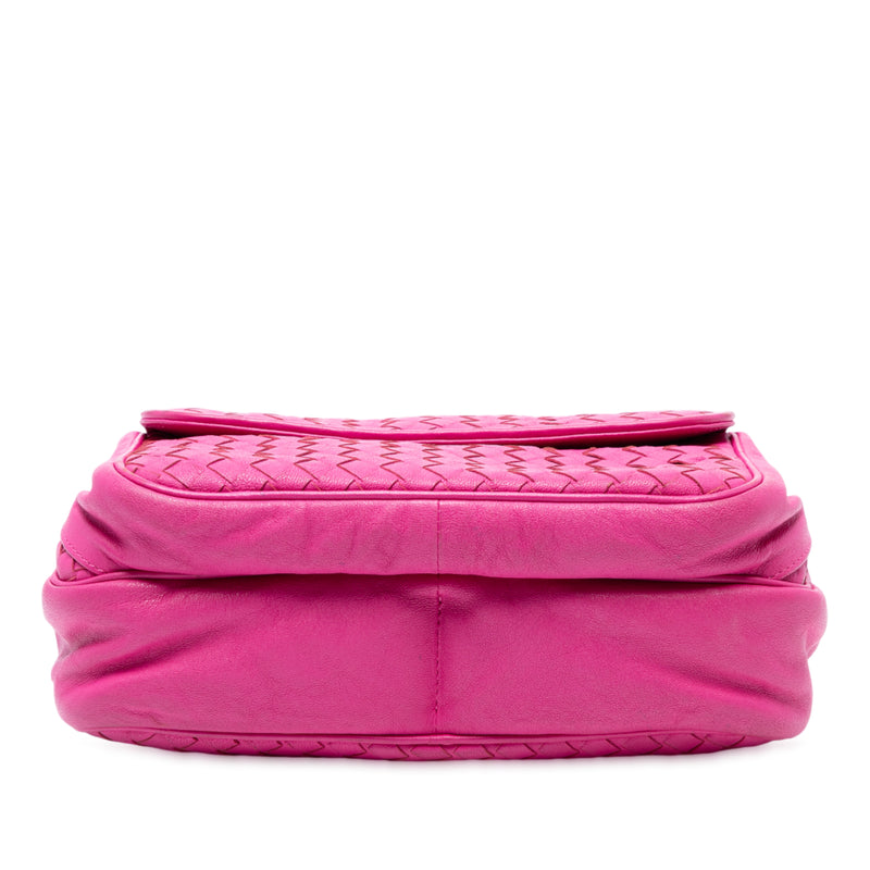 Nappa Intrecciato Front Pocket Messenger Bag - Image 3