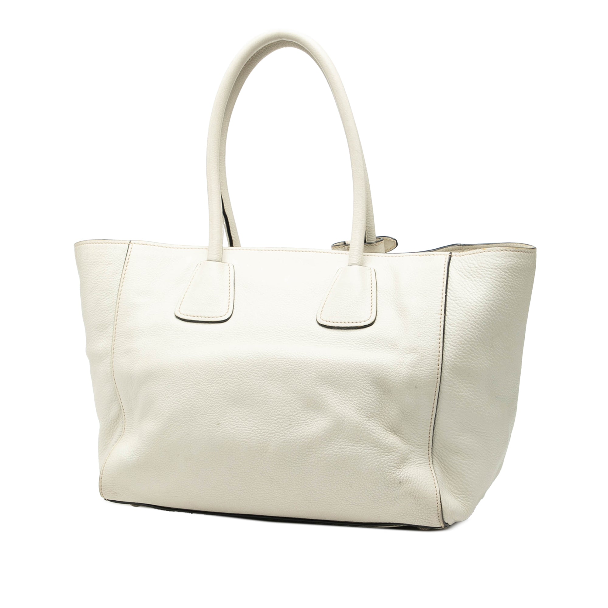 Vitello Daino Front Pocket Open Convertible Tote - Image 2