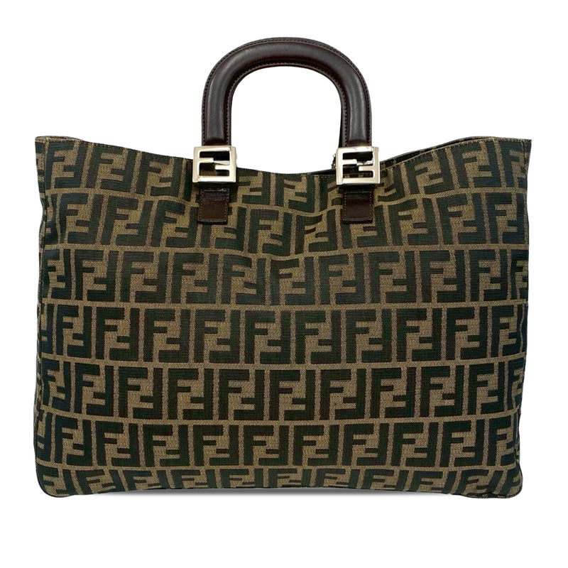 Large Zucca Canvas Twins Tote - Image 2