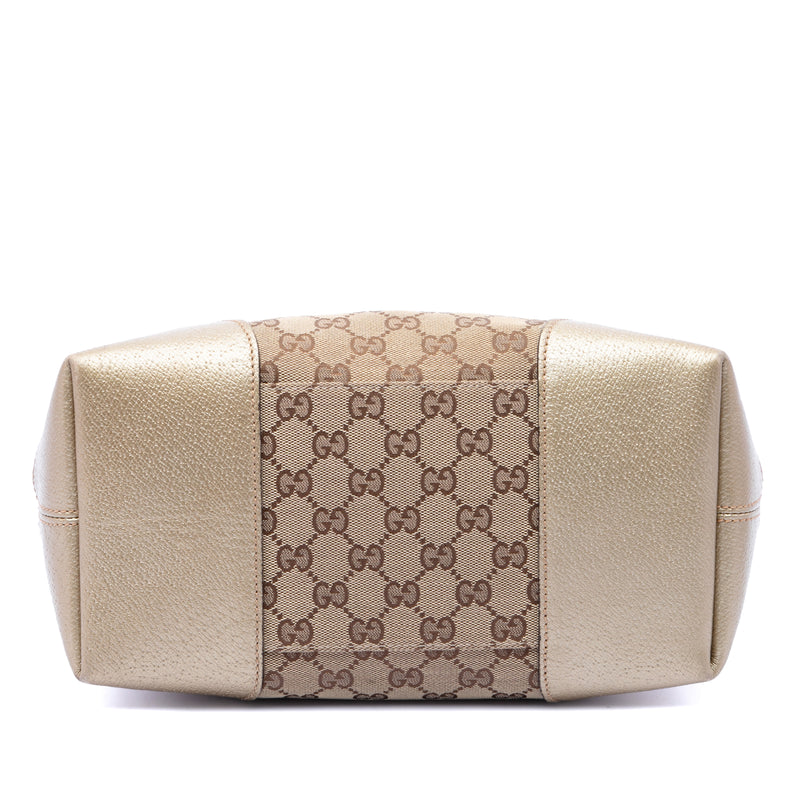 Medium GG Canvas Bree Fold Over Tote - Image 3
