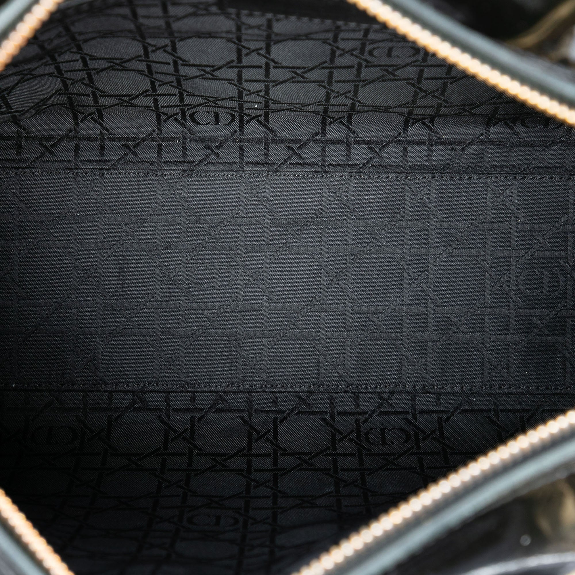 Large Patent Cannage Lady Dior - Image 4